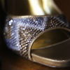 wedding rings and bridal shoes